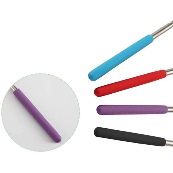 (4-Pack) Portable Extendable Telescopic Bear Claws Metal Back Scratcher Pack - Picture 6 of 7